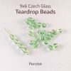 Teardrop Beads, 9x6mm