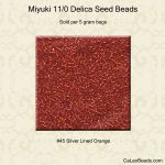 Red Miyuki Seed Beads