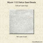 White Miyuki Seed Beads