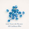 Swarovski 5328:4mm Caribbean Blue Opal, AB [20]