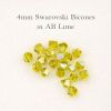 Swarovski 5328:4mm Lime, AB [20]