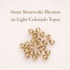 Swarovski 5328:6mm Light Colorado Topaz Satin [20]