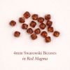 Swarovski 5328:4mm Red Magma [20]