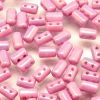 Czech Glass 3x5mm 2 Hole Rulla Beads:Chalk Luster Lilac [10g]