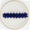 Barrettes:Bubbles, Cobalt Matte 3" [ea]