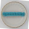 Barrettes:Fan Out, Turquoise (Opaque) 3" [ea]