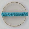 Barrettes:Fan Out, Turquoise (Opaque) 4" [ea]