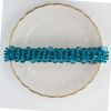 Barrettes:Fan Out, Teal 4" [ea]