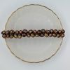 Barrettes:Limited Edition, Fresh Water Pearl Cocoa 4" [ea]