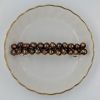 Barrettes:Limited Edition, Fresh Water Pearl Cocoa 3" [ea]