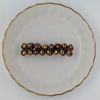 Barrettes:Limited Edition, Fresh Water Pearl Cocoa 2" [ea]