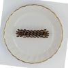 Barrettes:Fan Out, Smoky Topaz 2" [ea]