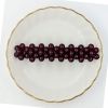 Barrettes:Bubbles, Ruby Frosted 3" [ea]