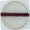 Barrettes:Limited Edition, Fresh Water Pearl Burgundy 4" [ea]