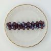 Barrettes:Bubbles, Amethyst Frosted Rainbow 3" [ea]