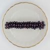 Barrettes:Limited Edition, Fresh Water Pearl Eggplant 3" [ea]