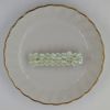 Barrettes:Fan Out, Jonquil Opal 2" [ea]