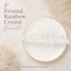 Barrettes:Bubbles, Crystal Frosted Rainbow 3" [ea]