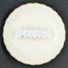 Barrettes:Tiny Bubbles, White Opal 2" [ea]