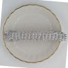 Barrettes:Fan Out, Crystal 4" [ea]