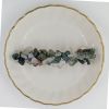 Barrettes:Rock Candy, Moss Agate 3" [ea]