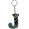 Keychain:J, Blue [1]