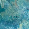 Square Painting 10x10:Caribbean Blues