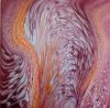 Square Painting 10x10:Crimson Drift