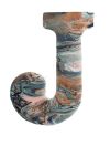 Monogram 9":J Blue