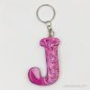 Keychain:J, Pink [1]