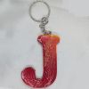 Keychain:J, Red [1]
